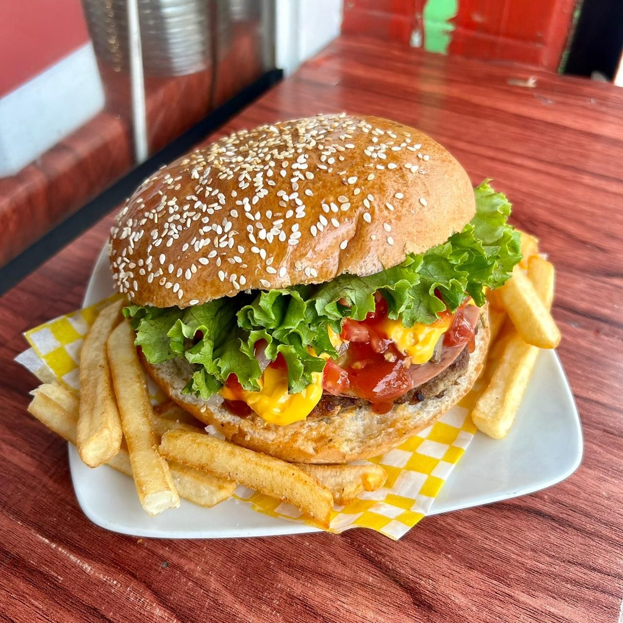 Hamburguesa Deluxe