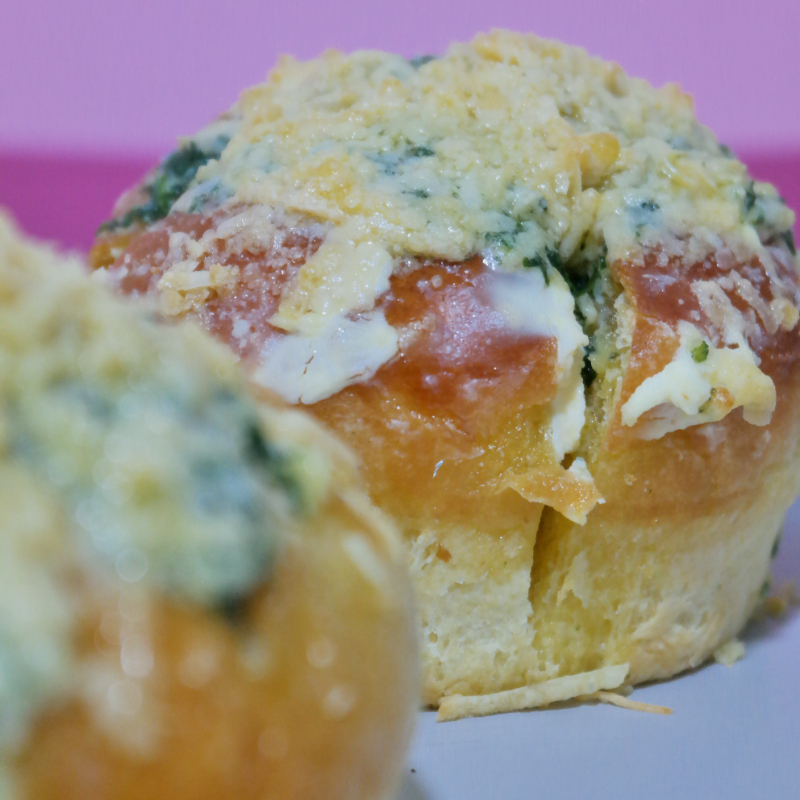 Brioche de ajo y perejil