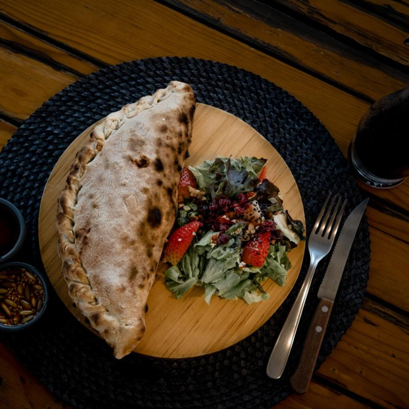 Calzone de Camarón