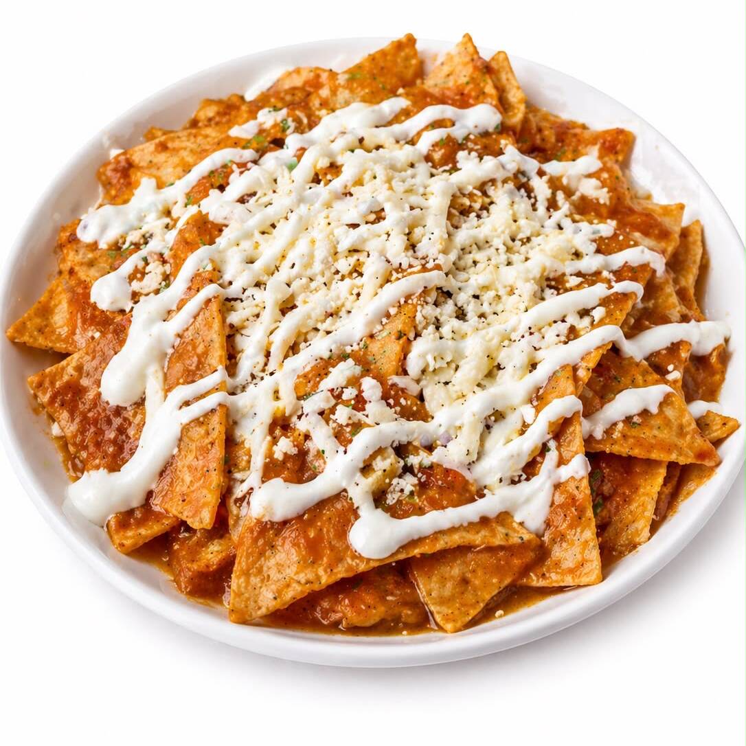 CHILAQUILES ROJOS TRADICIONALES