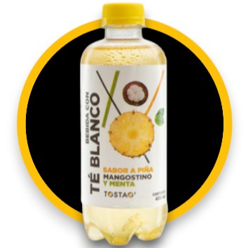 Te Blanco Piña Mangost Menta 400ml