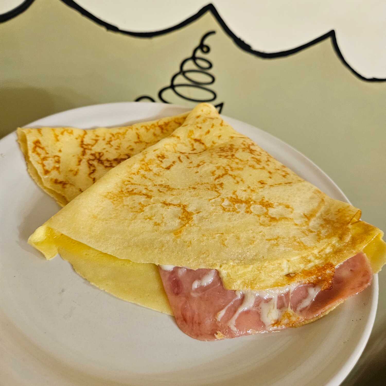 Crepa Salada de Huevo