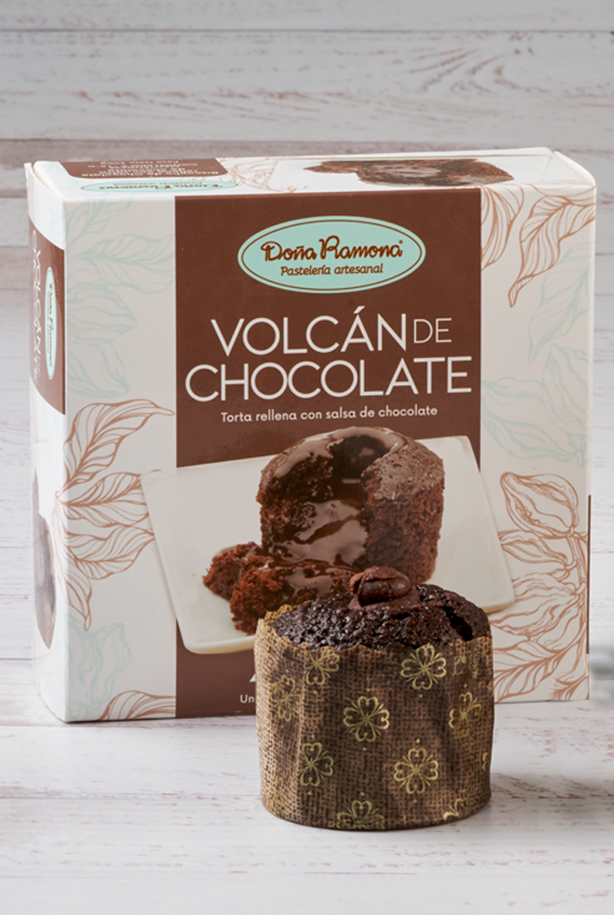Caja Volcan de Chocolate