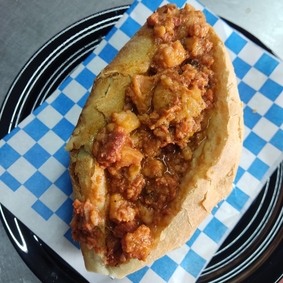 Lonche de Chicharrón