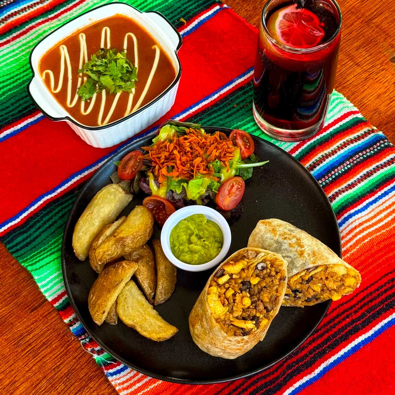 Menú Burrito