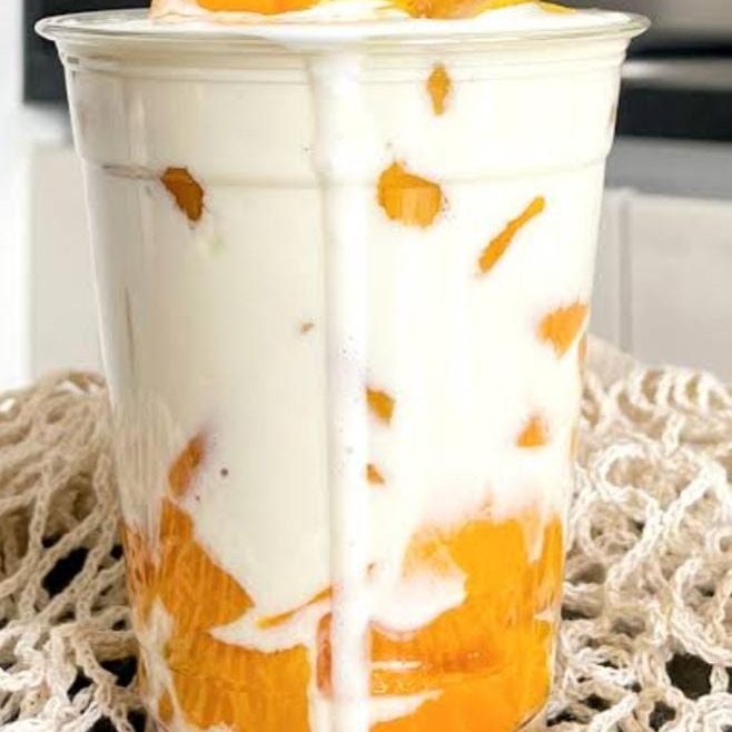 Duraznos con Crema