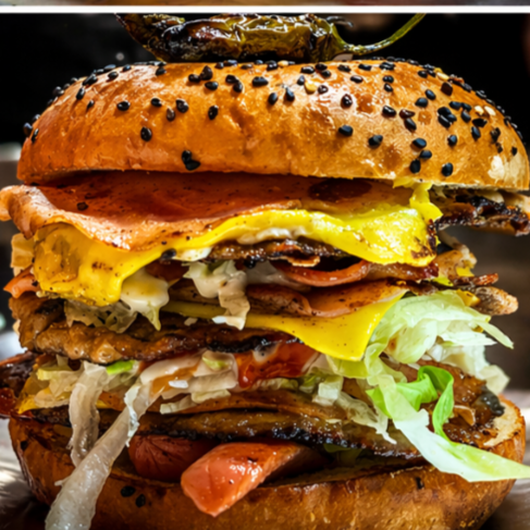 Combo Hamburguesa Hawaiana