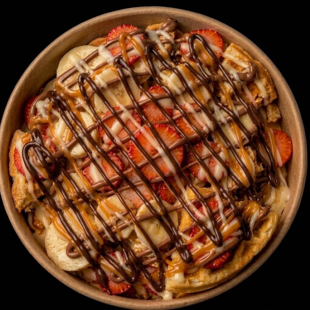 Waffle Bowl Caramelo