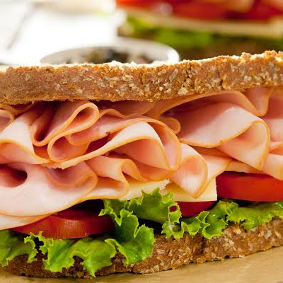 Sandwiches Jamón de Pavo