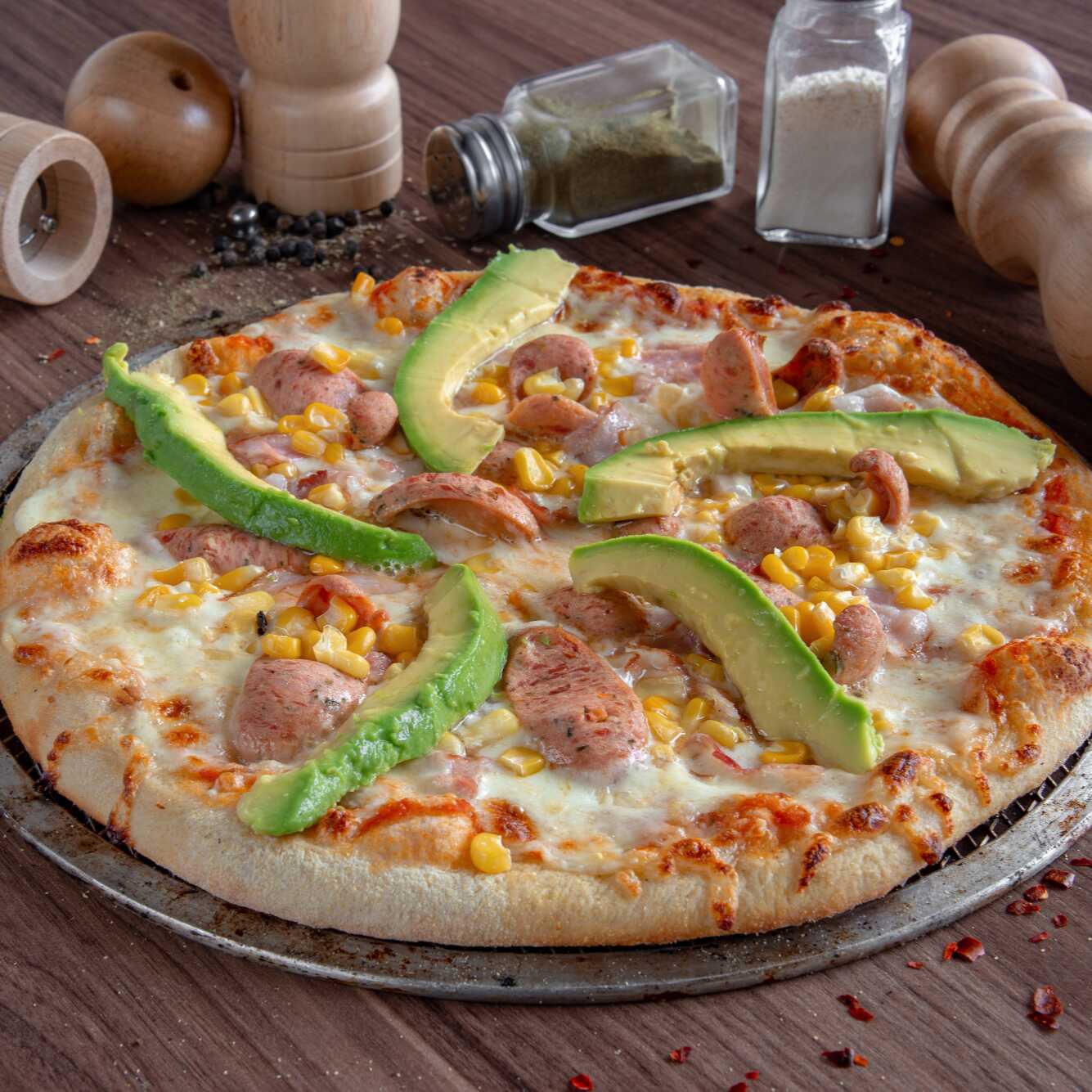 Pizza Pequeña De la casa 6 Porciones