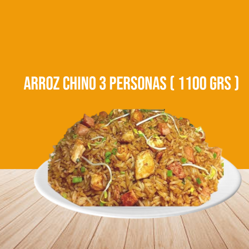 Arroz Chino 3 Personas