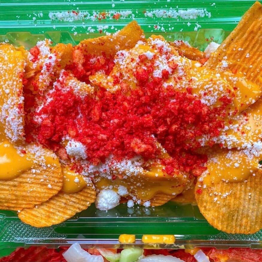 Ruffles-Cheetos con elote