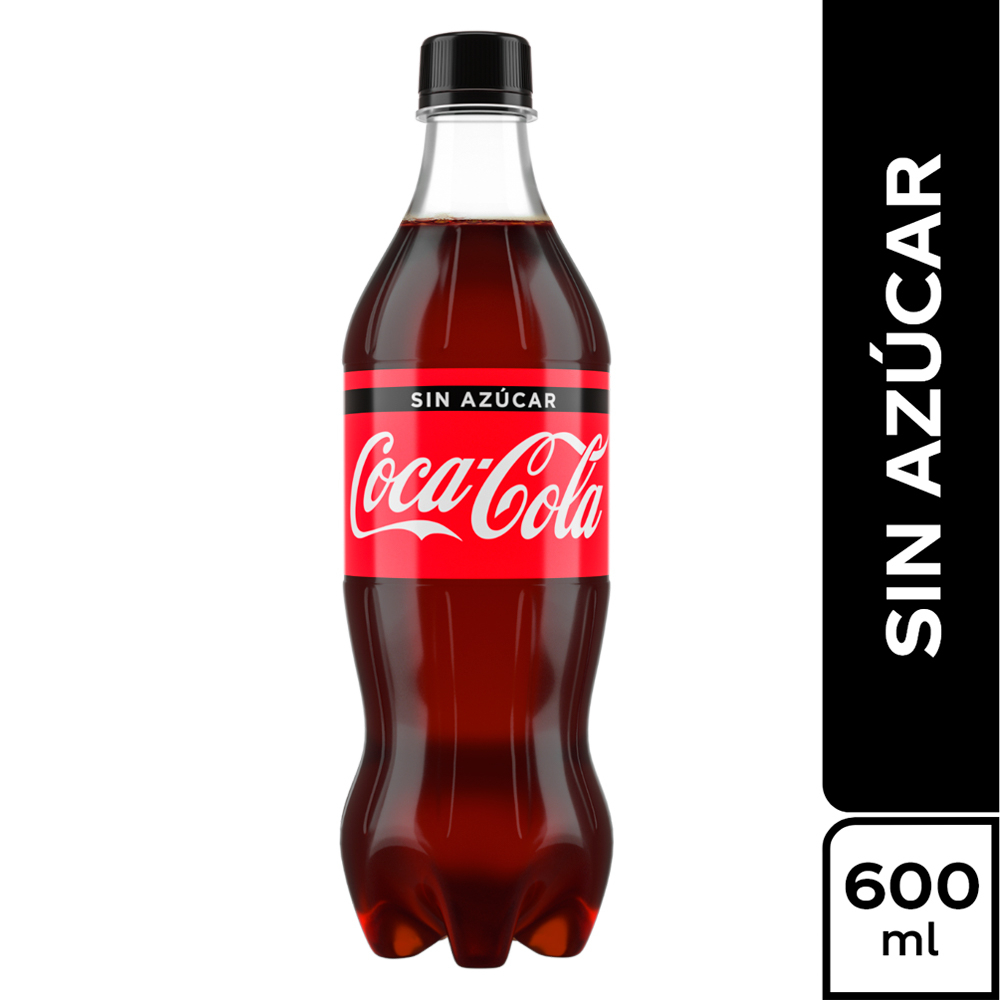 Coca Cola Zero 600 ml.