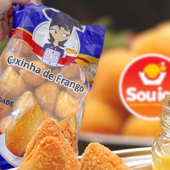 Deliciosas Mini Coxinhas De Frango Já Estão Fritas ( Somente Aquecer)