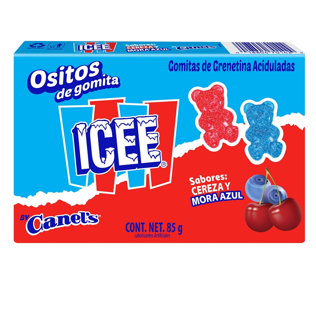 ICEE Gomitas de ositos Cereza y Mora Azul