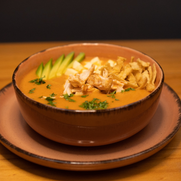 Sopa Azteca Tradicional