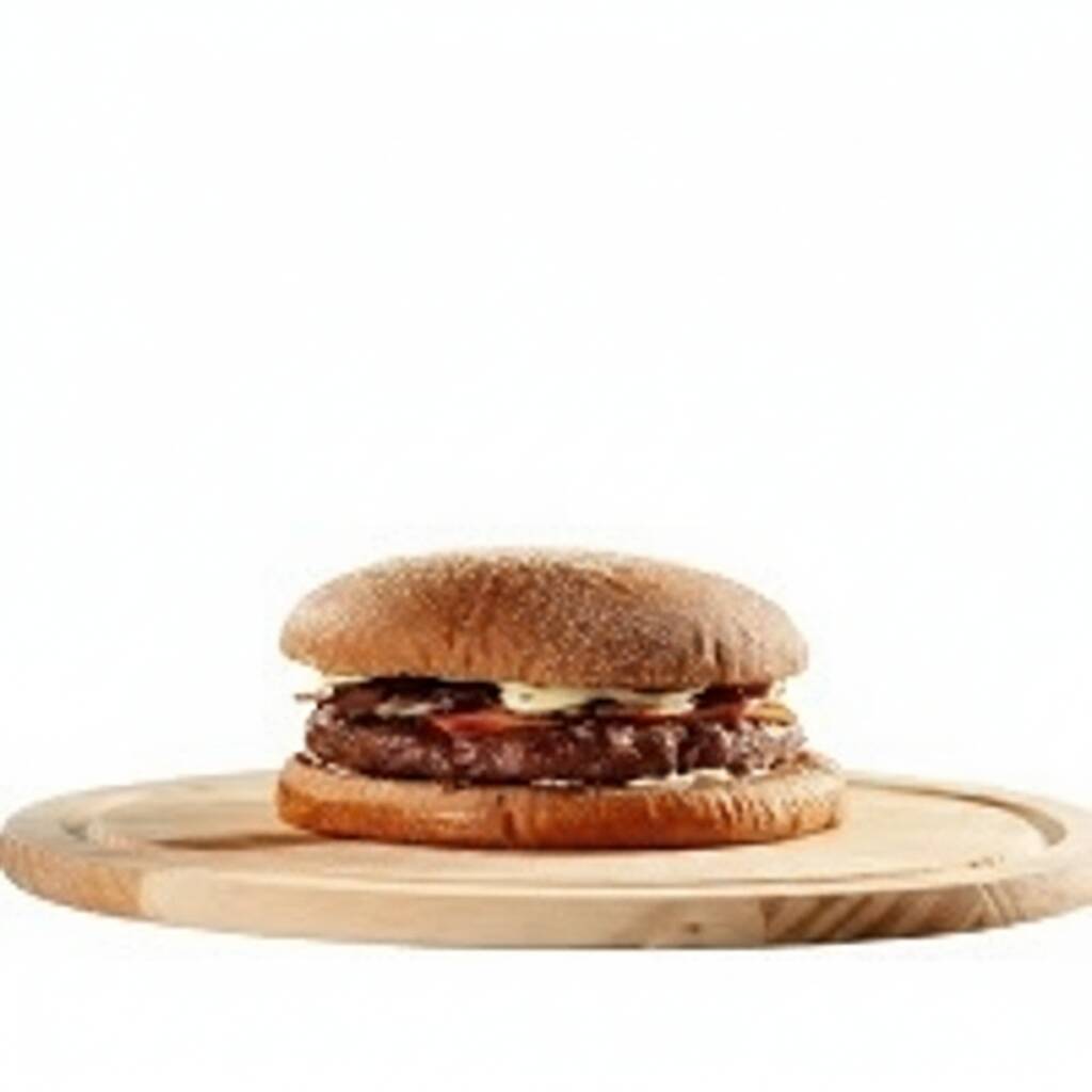 pão brioche, molho bbq, burger 180g, muçarela, bacon, anéis de cebola e molho da casa