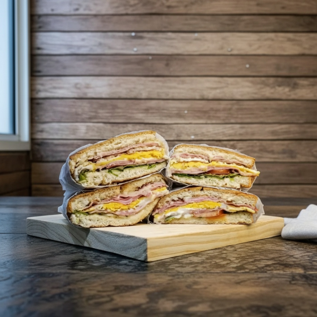 Pão,maionese,1 hamburguer,mussarela,tomate,alface.