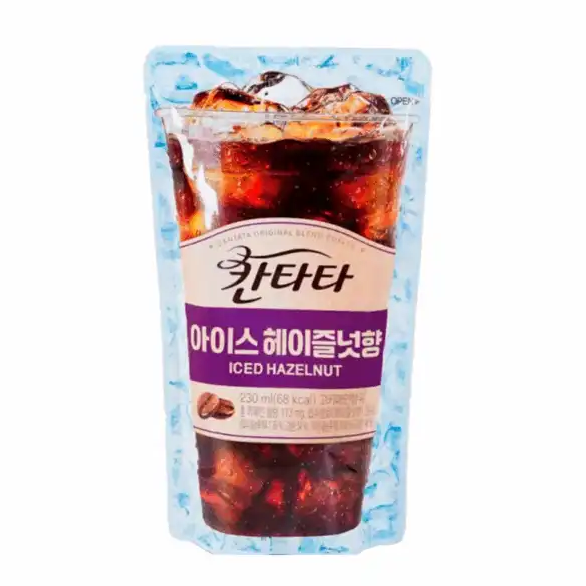 🇰🇷☕ Korean Iced Coffee: Cantata Avellana