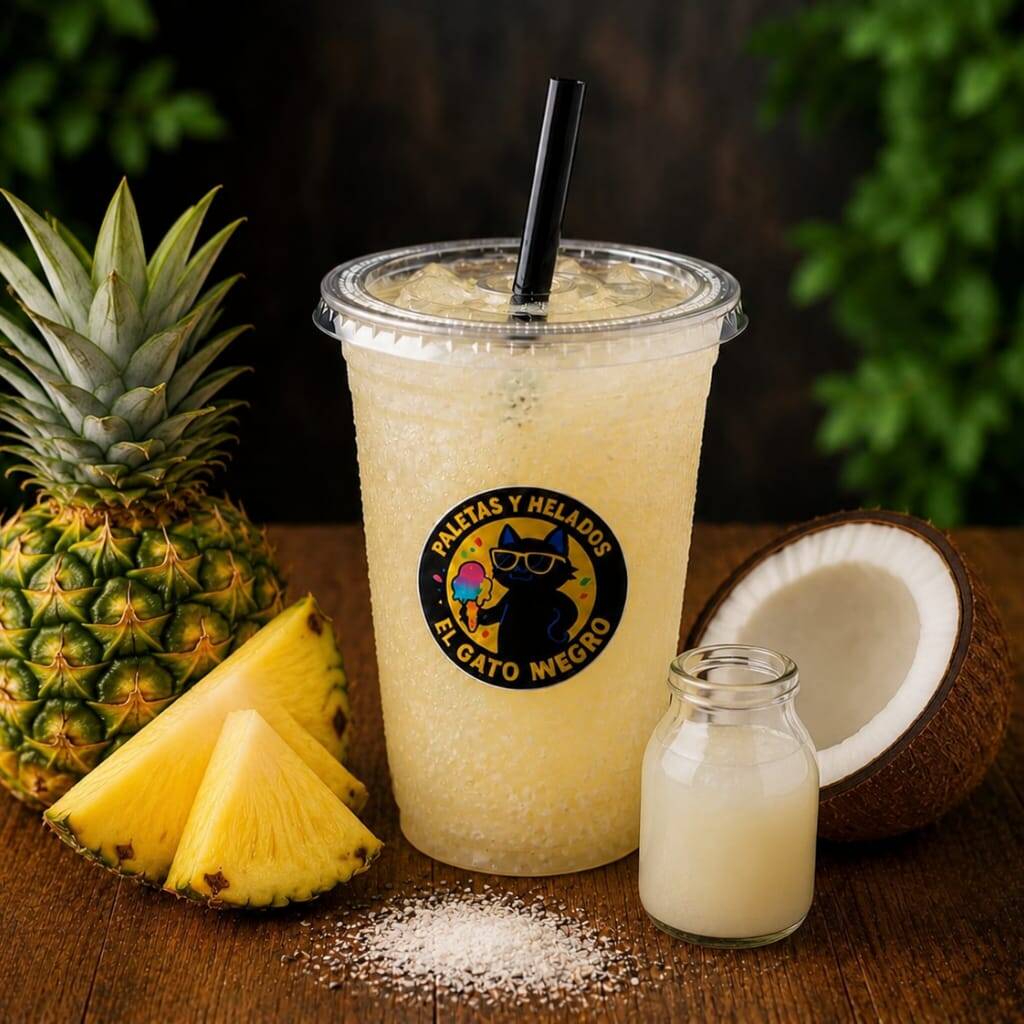 Agua de Piña Coco 1 litro