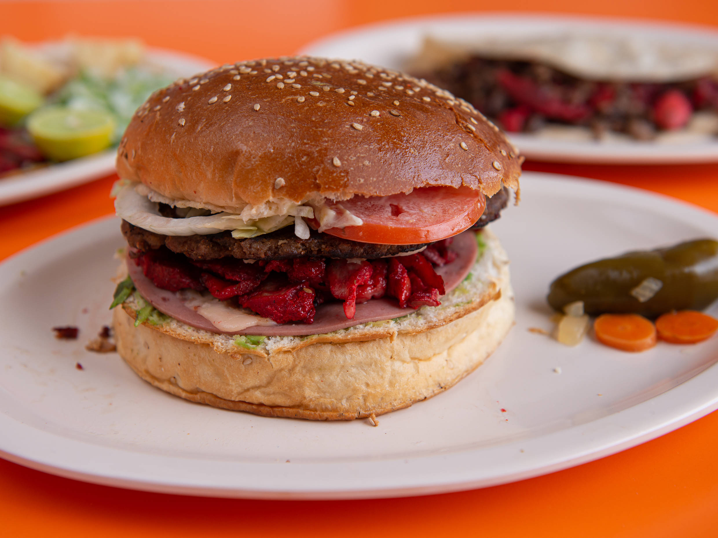 Hamburguesa con Trompo *