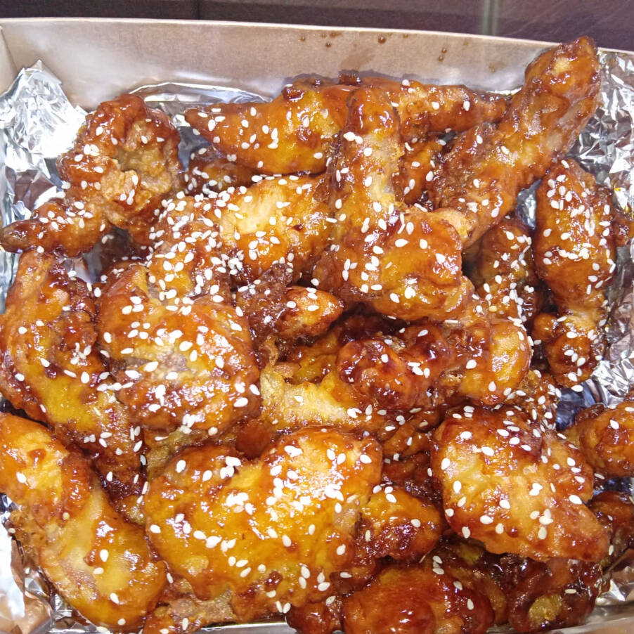 Pollo Medió Teriyake Picante