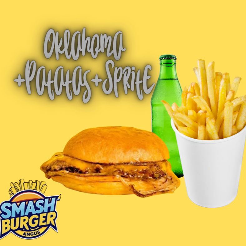 Oklahoma + Patatas + Sprite