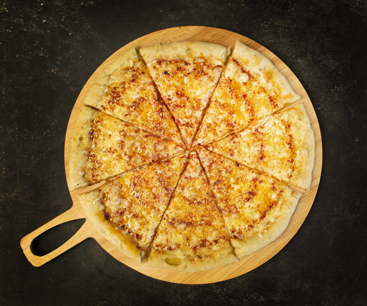 Pizza de 4 quesos spicy
