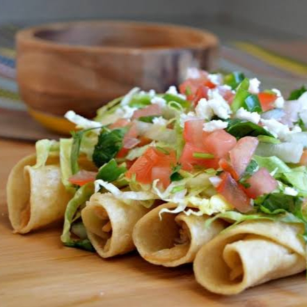Flautas de Pollo