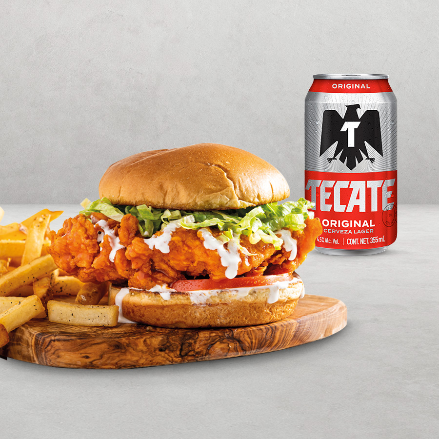 Chicken Ranch Sandwich con Cheve