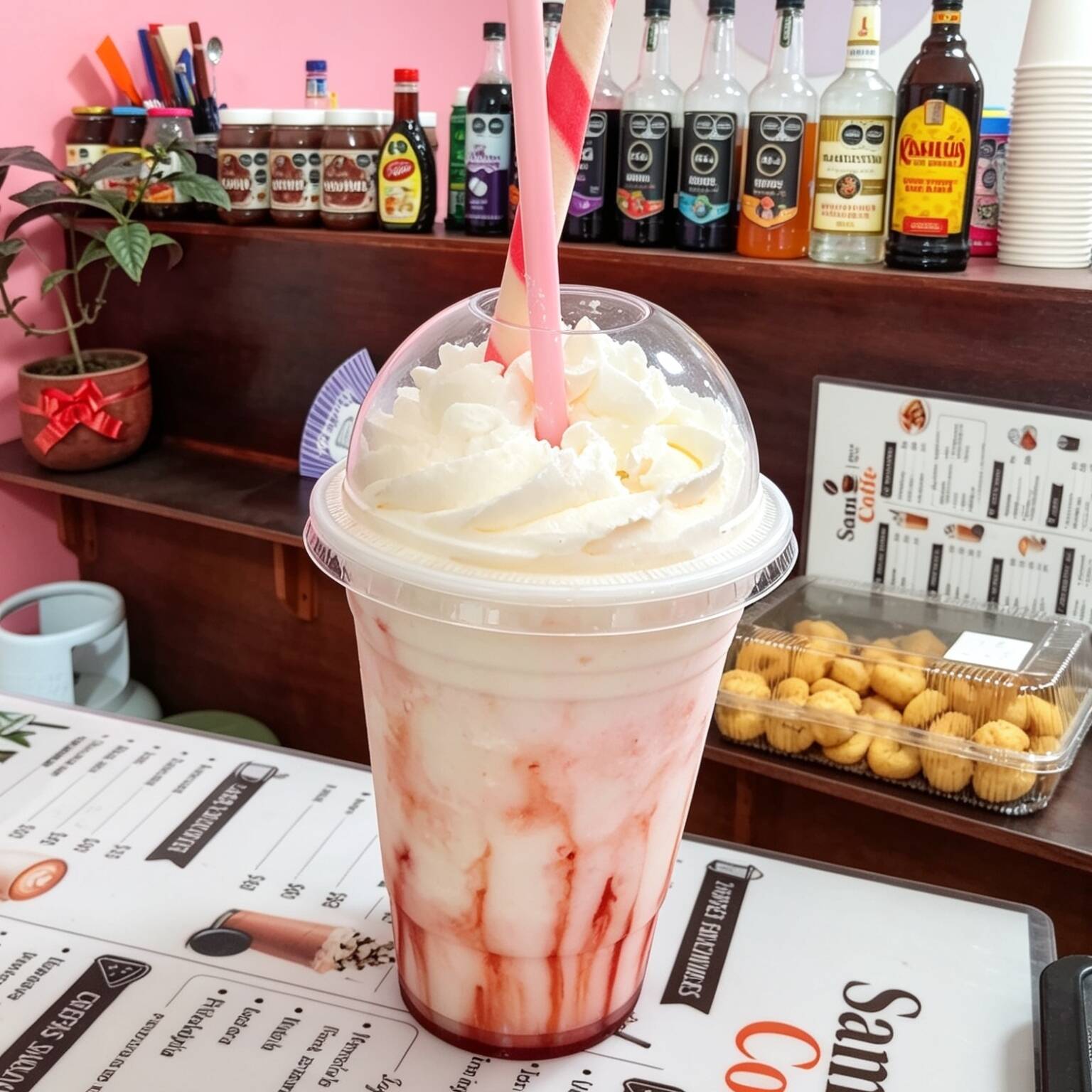 Frappé Gourmet de Mazapán