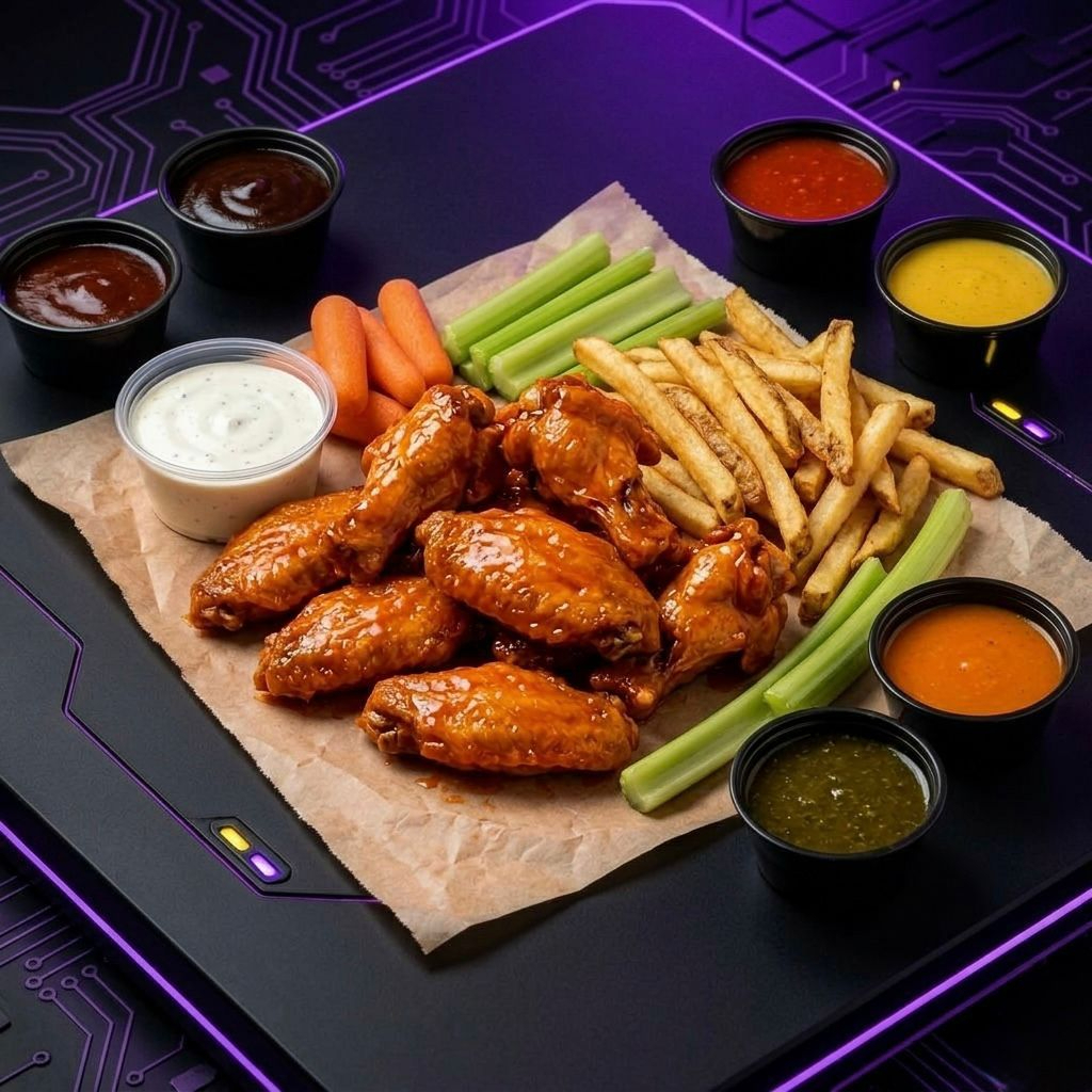 Orden Wings (Alitas) 8 Piezas.