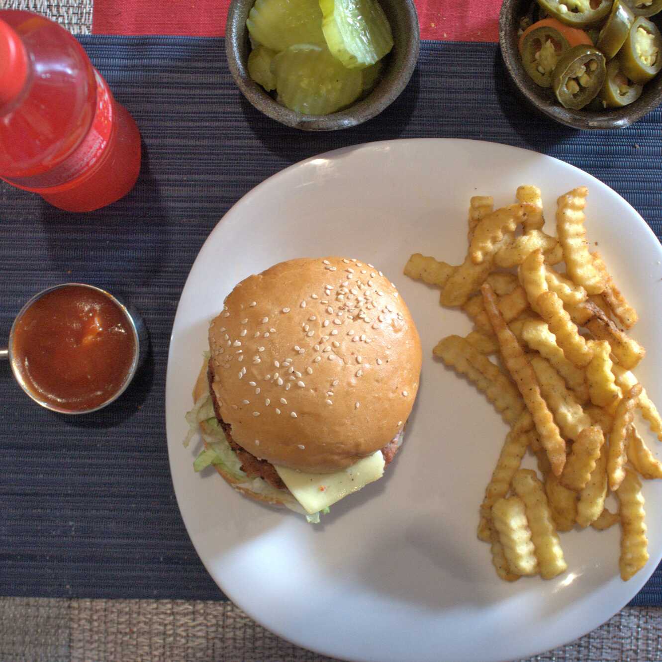Combo Hamburguesa, Papas y Refresco