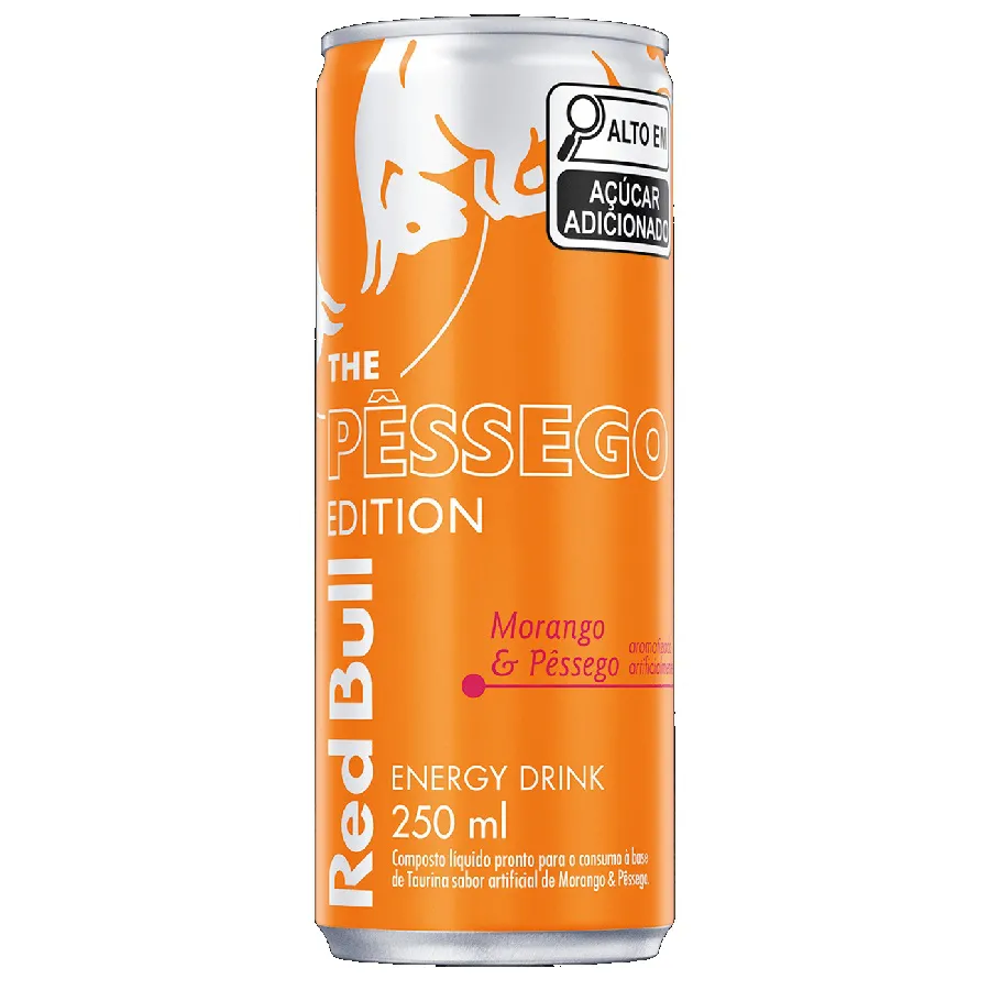 Red Bull Morango com Pessego 250ml