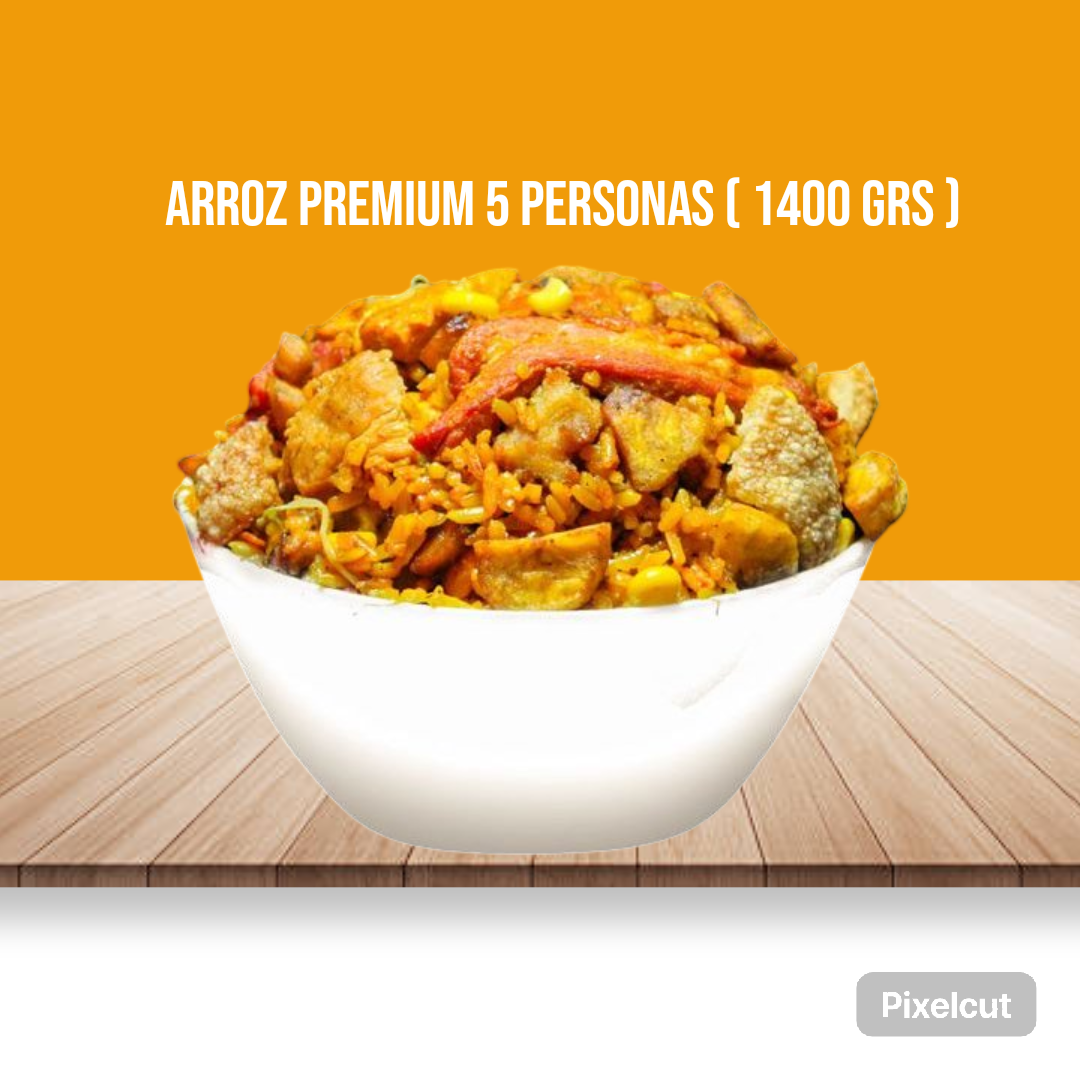 Arroz Premium 5 Personas ( 1400 Grs )
