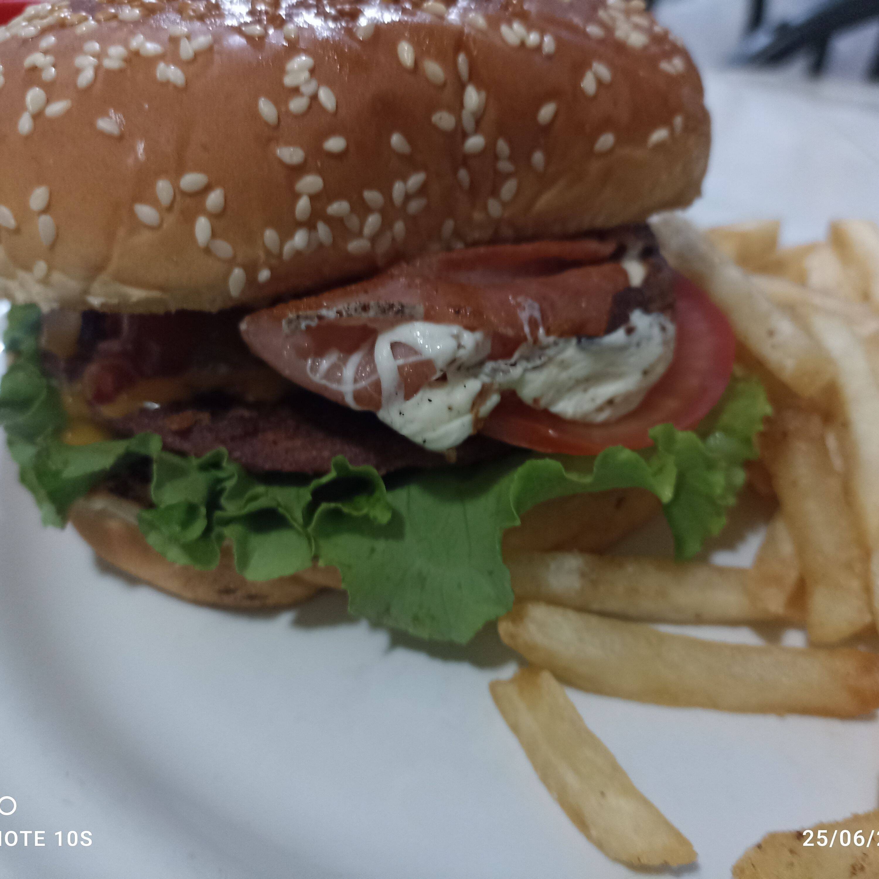 Hamburguesa de champiñones