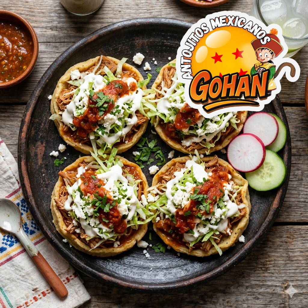 Sopes (orden de 4)