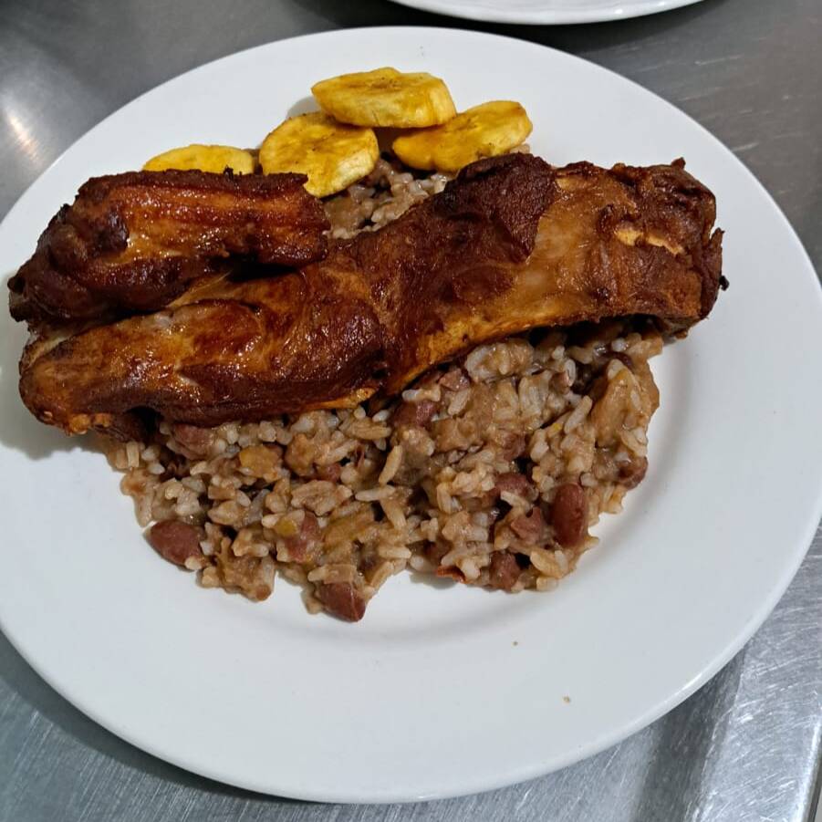 COMBO: Costilla +Calentado de Frijoles+Bebida