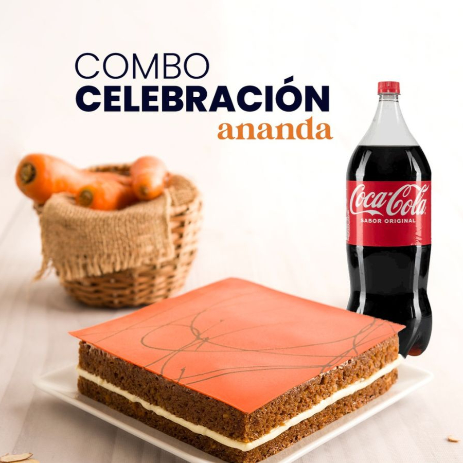 Combo Celebración Zanahoria + Coca Cola