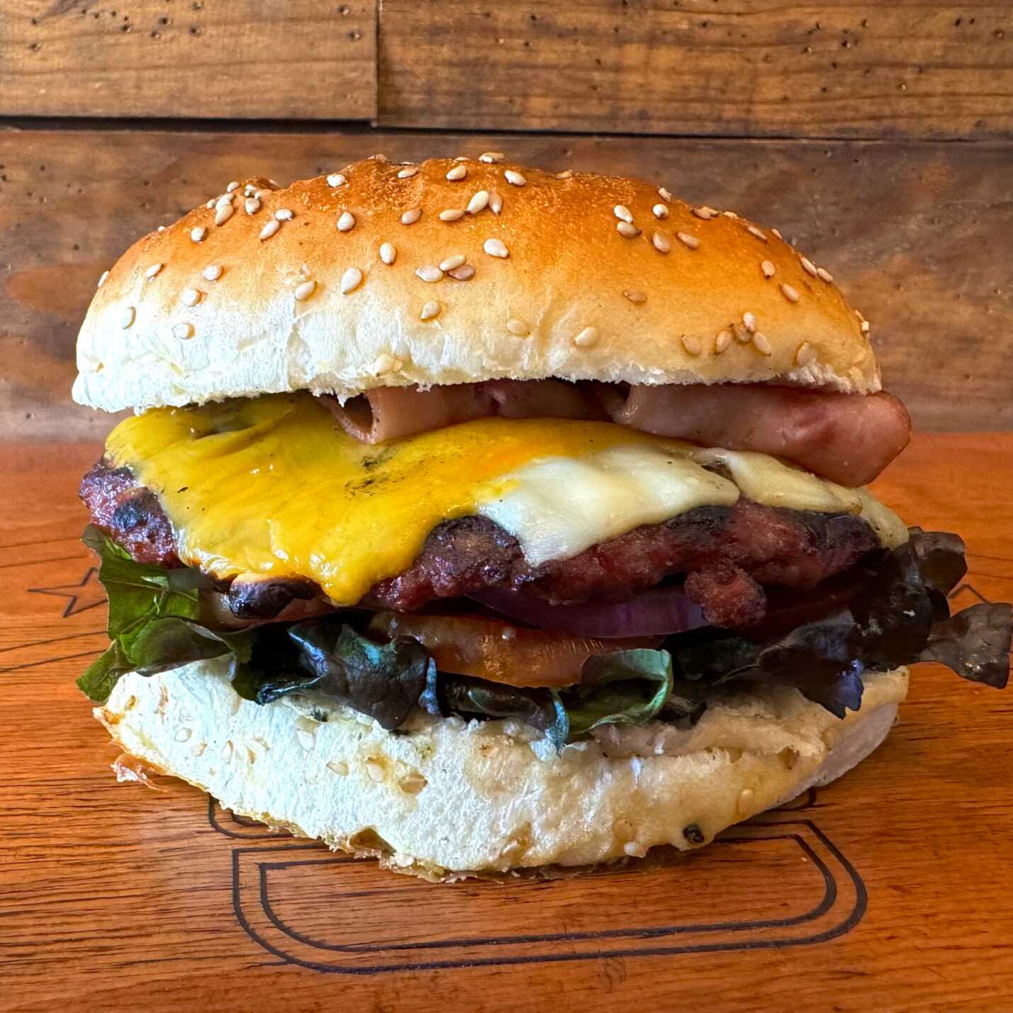 Combo Hamburguesa Blue Cheese + papas fritas