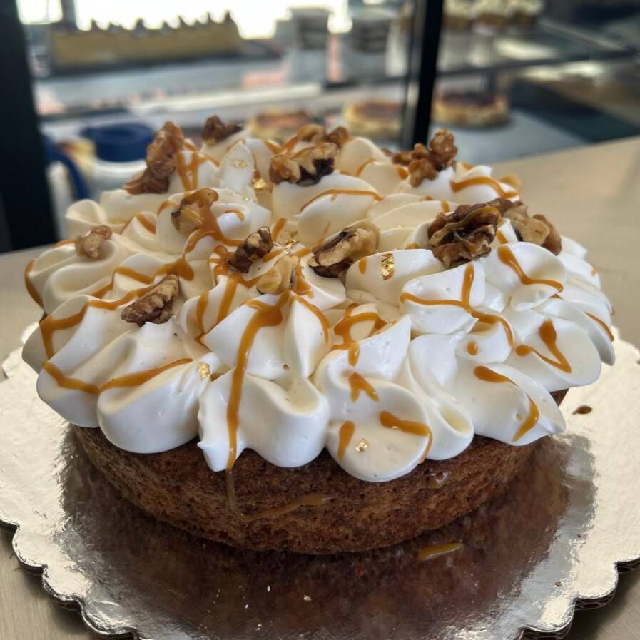 Pastel de Zanahoria & Queso Crema