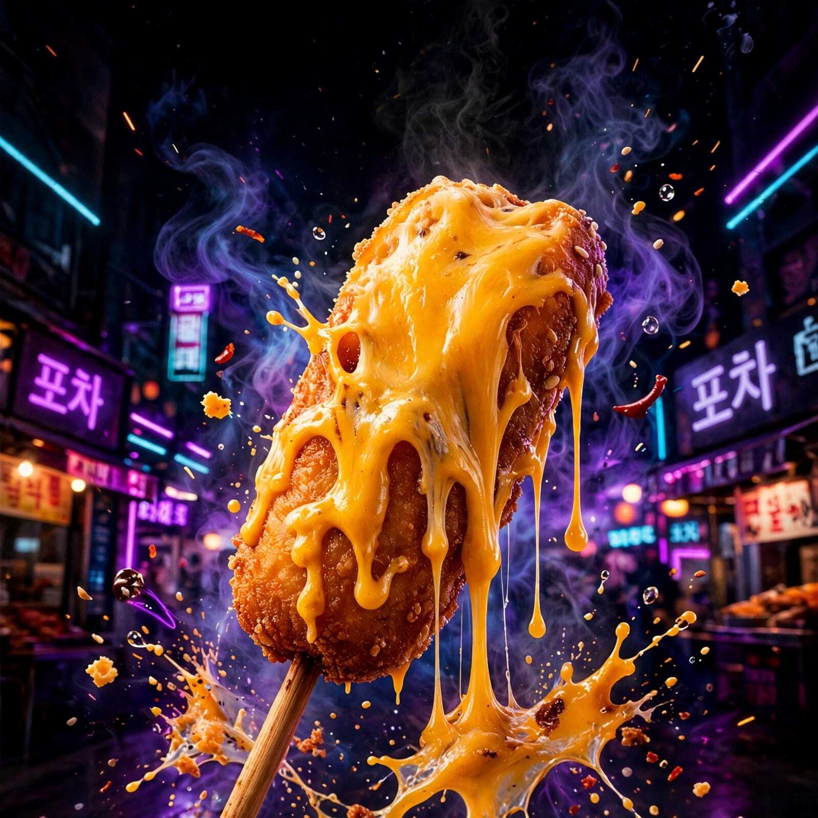 Banderilla Coreana Cheddar Explosion