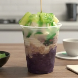 Escolha seus acompanhamentos e monte seu delicioso copo de açaí.
