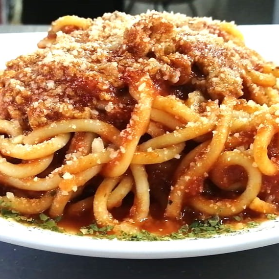 SPAGHETTI A LA BOLOÑESA.
