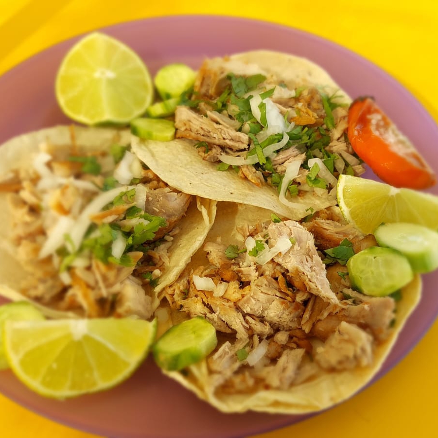 3 Tacos de Carnitas