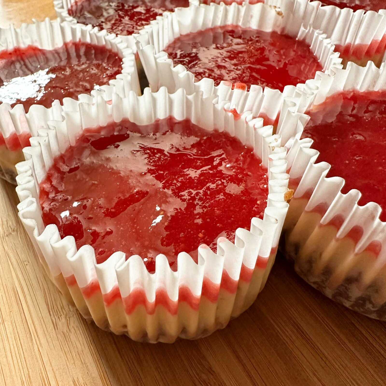 Cheescake de Fresa Individual