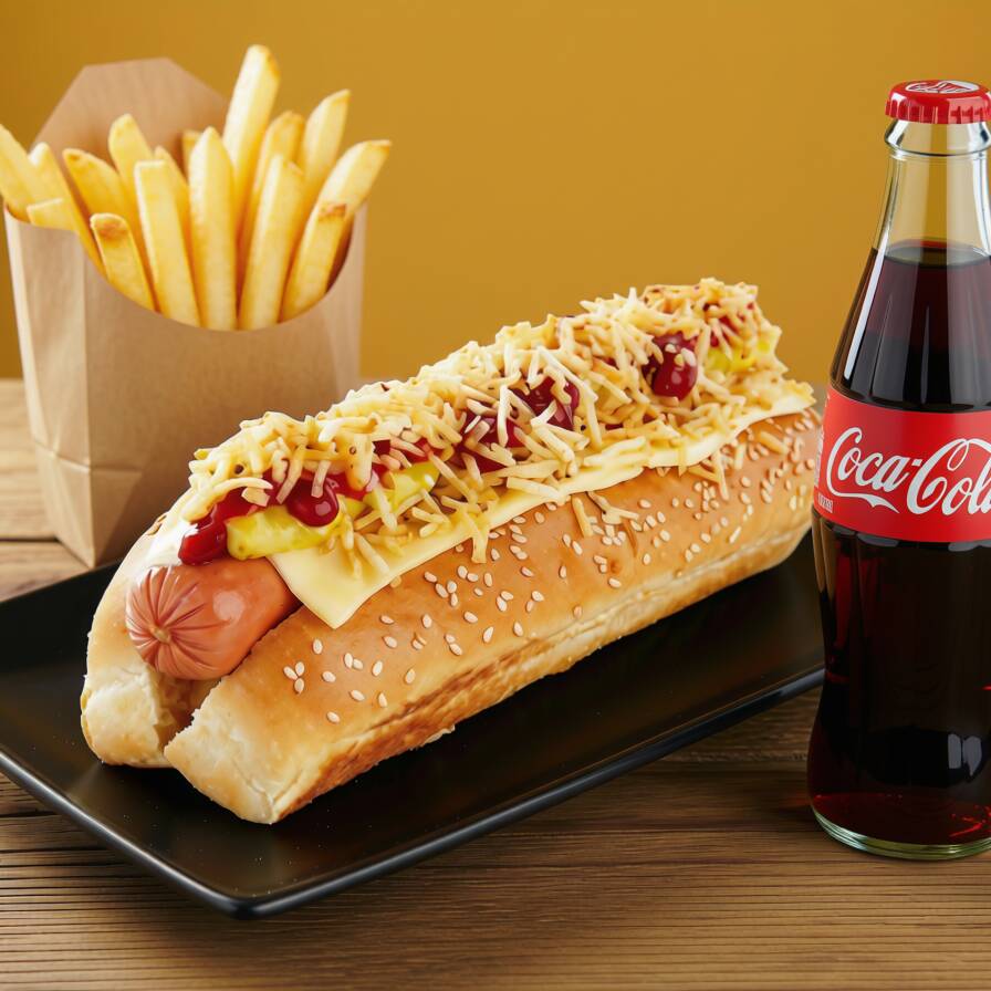 Combo Perro + Papas = GRATIS GASEOSA