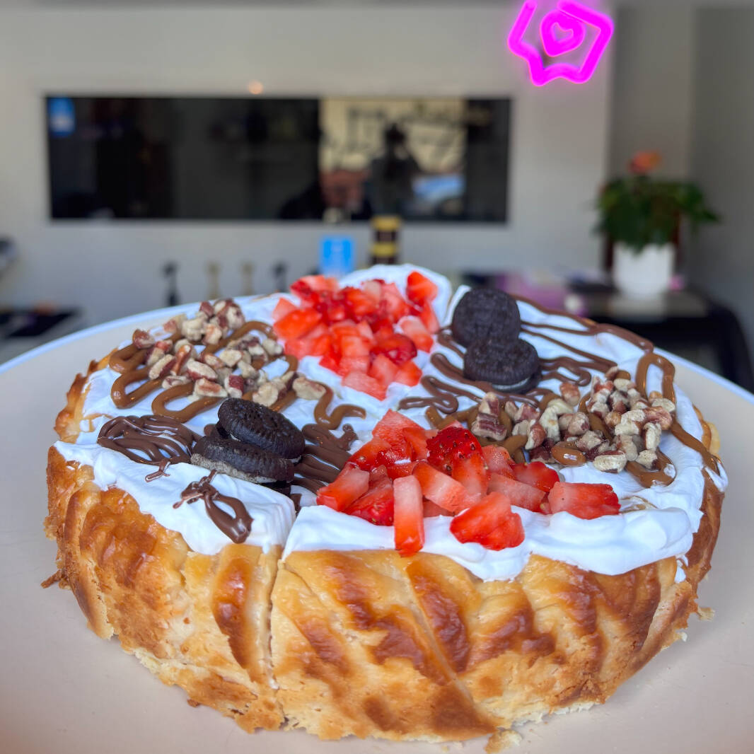 Rebanada Chessecake Vasco con Fresa