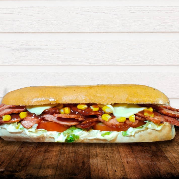 Sándwich De Costillas BBQ