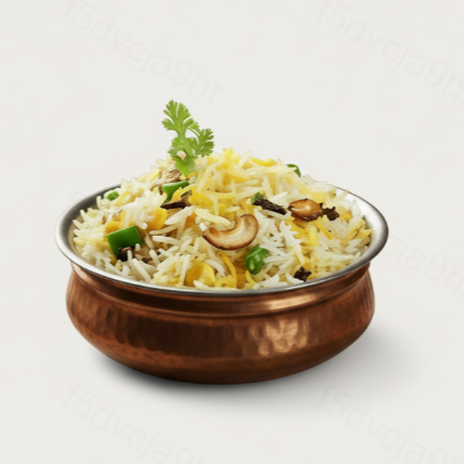 Arroz, Basmati com legumes no masala Indiano